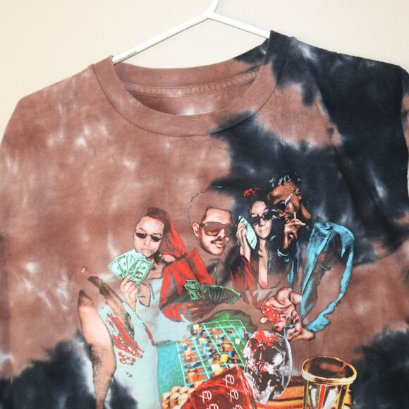 XO ASAP Rocky x Weekend After Hours"  T shirt Tie Dye XL AWGE - Picture 4 of 6